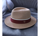 Sombrero de paja de forma suave de Panamá Natural para mujer/hombre, gorra de sol de playa de ala ancha, protección UV, regalo de cumpleaños Fedora, novedad de diseñador