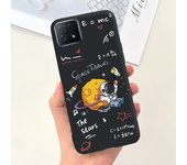 For Oppo A73 5G Case CPH2161 Marcle Painted Cover Matte Silicone Soft TPU Phone Case For Oppo A73 Global 5G Fundas Bumper Capas