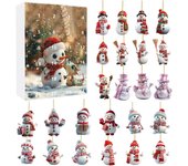 Advent 2024, Pieces Christmas Snowman, 24 Day Countdown Calendar