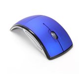 Mini ratón inalámbrico plegable de 2,4G, receptor USB de viaje, óptico, ergonómico, ultrafino, para PC, portátil, ratón para juegos