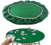 Poker Bridge Card Table Cloth Elastic Cloth For 36 To 48 Inch Table Game Accessories