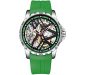 AILANG-reloj mecánico automático de lujo para hombre, cronógrafo de marca de alta gama, resistente al agua, orologio automático