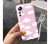 For Xiaomi 12 Lite 5G Case Soft TPU Silicone Back Cover For Xiaomi Mi 12 Lite 5G Cartoon Bumper For Xiomi 12Lite Mi12 Lite Cases