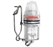 Waterproof Deep Drop Fish Light Underwater Swivel Pin Night Fishing Lights Attracting Lures Flashing Fishing LED Lamp