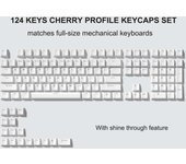 189 PBT Double-Shot Black Grey ISA Profile Keycaps Key Cap For MX Switches Womier Gk61 Anne Pro 2 Nical Gaming Keyboard