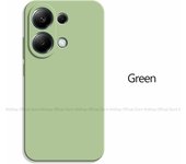 For Xiaomi Redmi Note 13 Pro 4G Case For Xiaomi Redmi Note 13 Pro 4G Cover Original TPU Shockproof Liquid Silicone Phone Cover