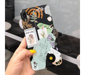 For Huawei Y6 pro 2019 Case Cover For Huawei Y6Pro 2019 MRD-LX2 Phone Cases Soft Matte Liquid Silicone Capas Forest Style Fundas