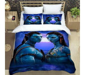 Avatar Quilt Cover With Pillowcases Microfiber 3D Digital Printed Bedding Set Twin Full Queen King Children's Gift