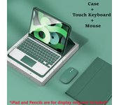 For iPad 10th 2022 Magnetic Case Bluetooth Wireless Spanish Keyboard Funda 10.9" Air 5 4 Smart Cover For iPad Pro 9.7 10.2 10.5