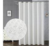 and Composite Foaming Polyester Mildew Proof Bathroom Curtain Waterproof Cloth Shower