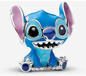 Disnei x Pandor 925 Original Silver Lilo and Stitch Charm Set