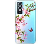 For Vivo Y76 5G 2021 Case Fundas Donut Butterfly Pattern Painting Etui Back Cover For Vivo Y76 Y 76 VIVOY76 5G Silicone Tpu Case