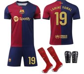Children 2324 Real Madrid Home Jersey No. 9 Mbappe 5 Bellingham 7 Vinicius Football Uniform Sports Men's Suit