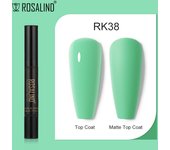 ROSALIND Nail Gel Polish Pen UV Led Long-lasting Varnish Semiperment Multi Color Easy Reply Base Top Coat For Nail Art