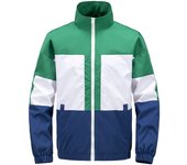 Men's loose-collared jacket casual casual casual design color colliding outdoor sports jacket