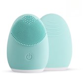 Nuevo cepillo desmaquillador eléctrico para señoras masaje limpiador facial pelo suave silicona cepillo limpiador