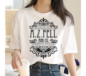 Good Omens t-shirts women funny Japanese top girl streetwear harajuku graphic clothing