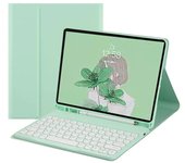 Tablet Keyboard for Samsung Galaxy Tab A9+ A9 Plus 11 inch SM-X210 X216 X218,Spanish Keyboard,Case with Pencil Holder