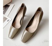 2024 new style women's shoes/sandals/high heels/stilettos/pointed toes/spring/summer/autumn/winter/banquet/wedding/work/leather/Beige