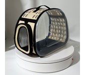 Mochila plegable para gatos, bolsa para perros, saliendo, coche, portátil, número de gato, bandolera, portátil