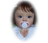 Muñeca Reborn De Silicona Con Juego De Ropa, 58 Cm