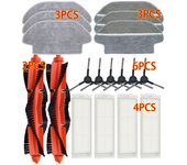 Roller Side Brush Mop Rag Cloth HEPA Filter for Xiaomi Mijia LDS / STYJ02YM / Conga 3490 Viomi V2 PRO V3 SE Robotic Vacuum Parts