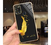 Maple Leaf Couple Heart Cases For Samsung A21s Case Silicone Cover Samsung Galaxy A21s SM-A215F Camera Protection Casing Soft