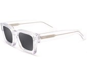 Nueva placa de marco cuadrado gafas gafas de sol de marco grueso gafas de sol polarizadas anti-ultravioleta