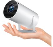 Smart HY300 Projector With Built-in Apps, Wifi Bluetooth 4K 1080P, Auto Keystone, Short Throw and 180 Adjustable, Mini Portable