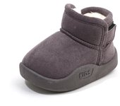 Botas De Nieve Para Niñas Zapatos De Algodón Cálidos Gruesos De Lana Para Niños
