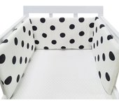 Protector de cuna Chichonera Para Bebé, Barrera envolvent Para Cama Infantil, asiento Para recién nacido, CUNA trenzada
