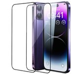 2PCS Anti-Burst Tempered Glass For Apple iPhone 14 Plus 13 12 11Pro Max mini Screen Protector iPhone X XR XS Max Protective Film