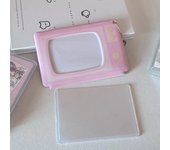 3 Inch Photocard Holder Keychains Camera Phone Game Console Shape Kpop Binder Instax Mini Photo Album for Photographs Korea Idol