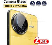2Pcs Camera Lens Tempered Glasss for Xiaomi Poco F7 Ultra / F7 Pro Screen Protector POCOF7 Ultra Pro Protective Glass