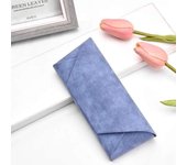 New Fashion PU Leather Cover Sunglasses Case for Women Men Portable Soft Pouch Bag Accessories Glasses Box