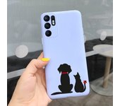 For OPPO Reno 6 Case Cover For OPPO Reno 6 5G Fundas Cute Dinosaur Cartoon Phone Cases For OPPO Reno6 4G 5G CPH2235 Soft Housing