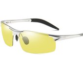 Gafas que cambian de color Gafas de sol polarizadas de aluminio y magnesio deportivas, gafas de ciclismo gafas de sol