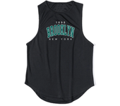 1898 Brooklyn New York Printed Summer Fashion Sports Tank Tops Mens Quick Dry Running Vest Mesh Gym Clothing Basketball Jerseys