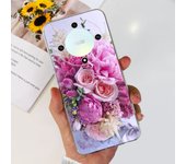 For Honor X9b Case ALI-NX1 Cover Shockproof Silicone Luxury TPU Soft Clear Flower Phone Cover For HonorX9b 5G X 9B Leopard Cases