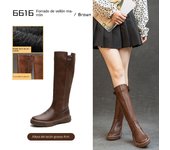 Niños pero botas de caballero hasta la rodilla botas de otoño e invierno de terciopelo de suela gruesa botas altas versátiles
