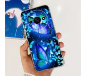 For Funda Xiaomi Redmi A3 Case 2024 Fashion Flower Transparent Silicone Soft TPU Phone Case For Xiomi Redmi A3 RedmiA3 4G Covers