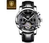 Reloj mecánico totalmente automático de marca suiza impermeable reloj luminoso de moda para hombre