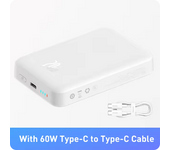 Baseus Power Bank 10000mAh 20W Mini Magnetic Wireless Fast Charge Auto-wake For iPhone 16 15 14 13 Pro Max Magsafe Powerbank