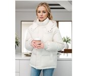Essentials Chaqueta Acolchada de Cintura Corta Mujer,Chaqueta de algodón de alta gama, holgada y engrosada estilo corto, abrigo