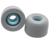 2 pairs Sound Insulation Replacement Foam Earbuds Eartips Noise Reduction Nano Coating Soft Ear Plugs Pads