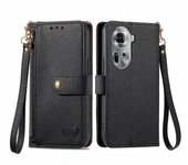 Carcasa de teléfono móvil con solapa magnética multifuncional para oppo a2x A18 a38 A59 reno11 realme 667 pro 4G 5G carcasa de t