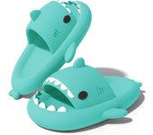 Hombre Mujer Chanclas Mujer Verano Comodas Chanclas Playa Mujer Antideslizantes de Suela Gruesa Zapatillas Tiburon Piscina