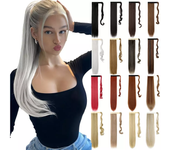 Extensión De Cola De Cabello Lacio De 24 Pulgadas