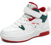 Brand Kids High Top Basketball Shoes Trendy Children Non-slip Running Sneakers Boys Girls Outdoor Comfortable Sport Tennis Shoes