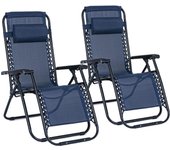 Silla plegable gravedad cero pack de 2 sillas tumbona ajustable sillón reclinable con reposacabeza gravedad, medida 190x58x30, peso 6kilos  cero para playa, jardín, terraza, patio
